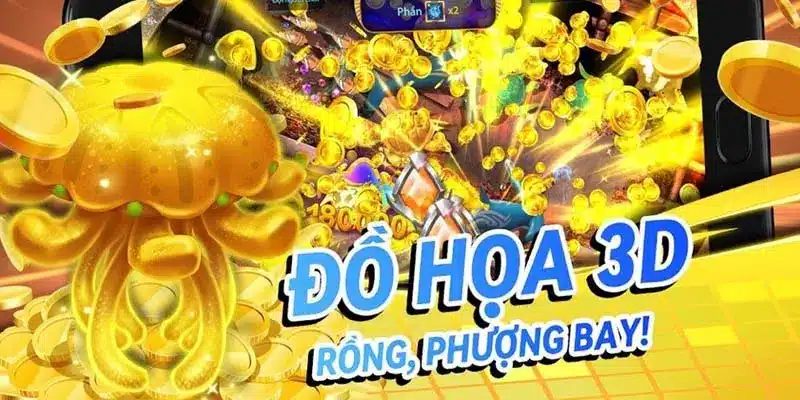 Các phòng game của trò chơi bắn cá Thần Rồng