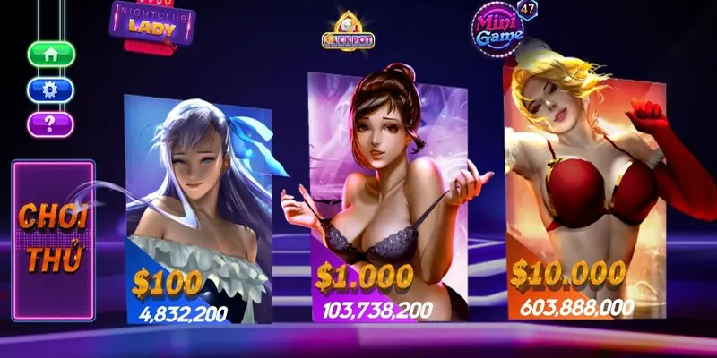 Lý giải sức hút của game slot Night Club Lady Rikvip