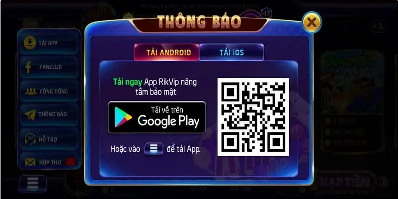 Một số điểm cần lưu ý khi tải app Rikvip